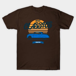 classic roadster blue car grade coffee T-Shirt